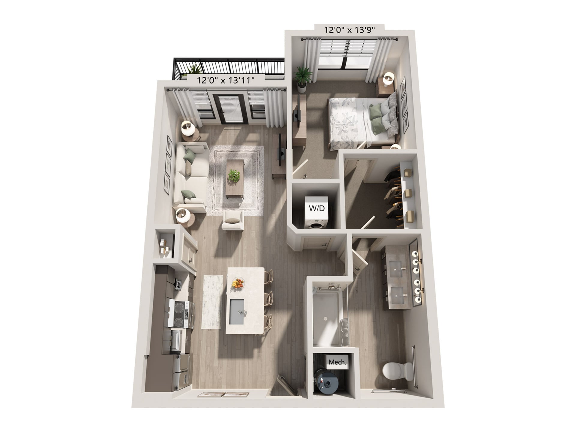 A2H floor plan