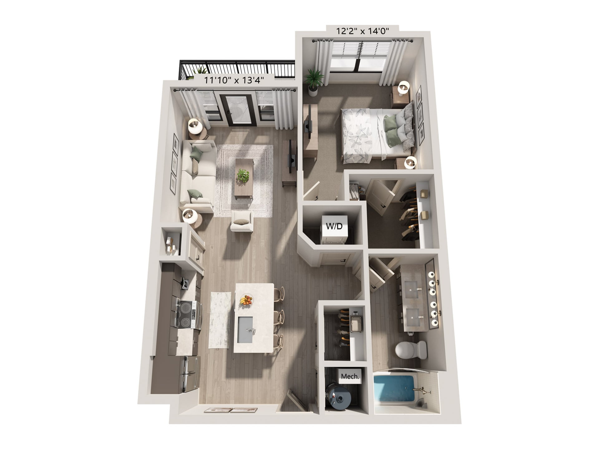 A4 floor plan