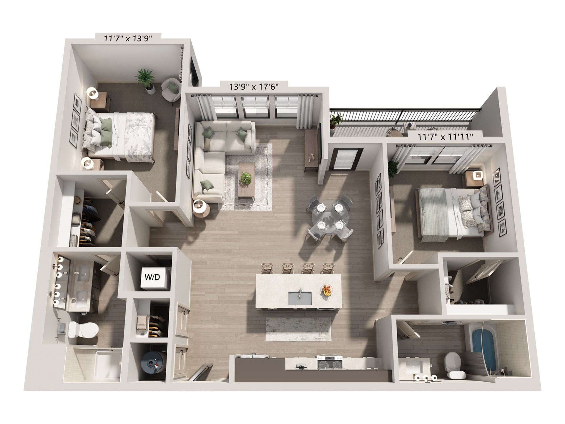 B6 floor plan