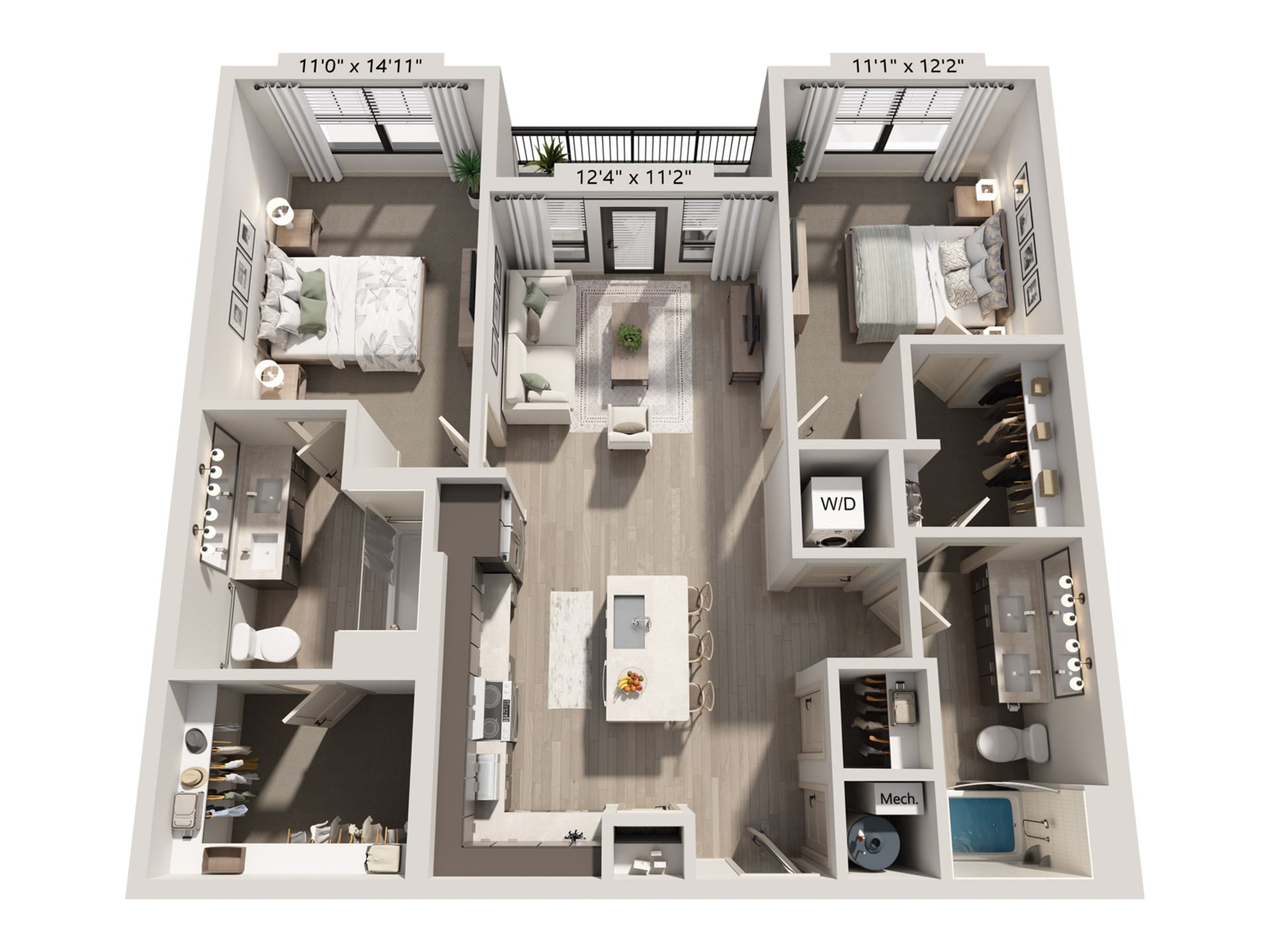 B3H floor plan