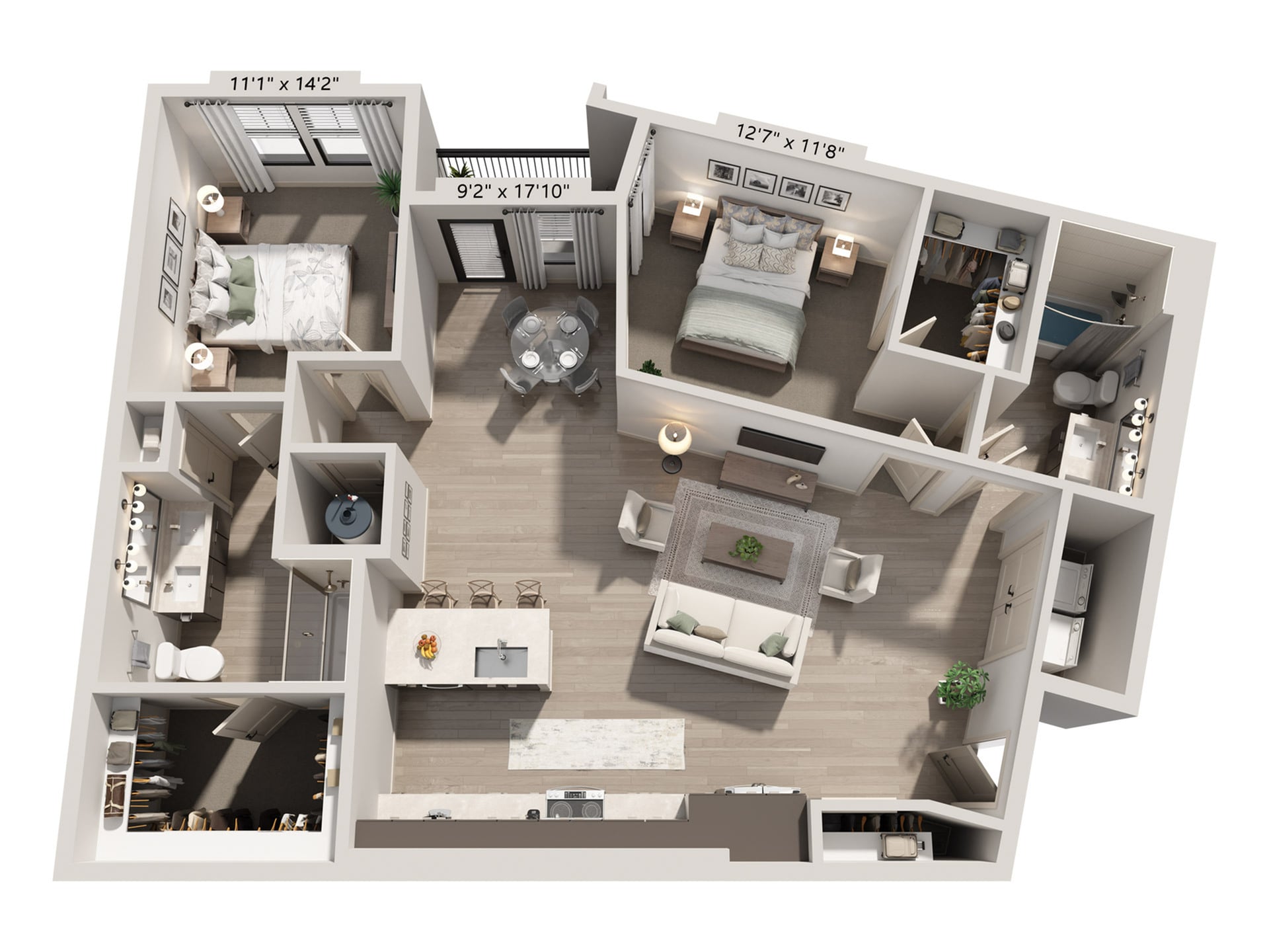 B7 floor plan