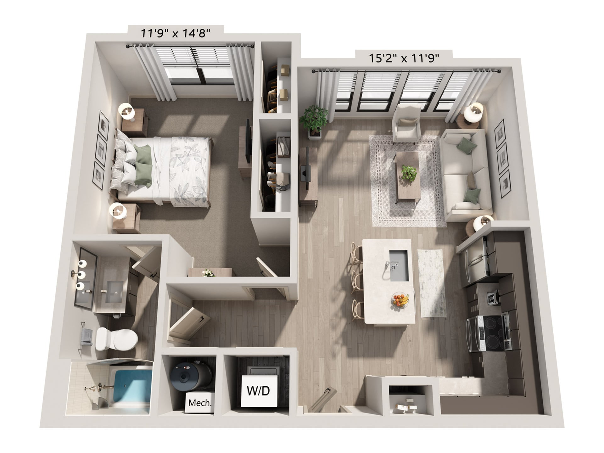 A1 floor plan