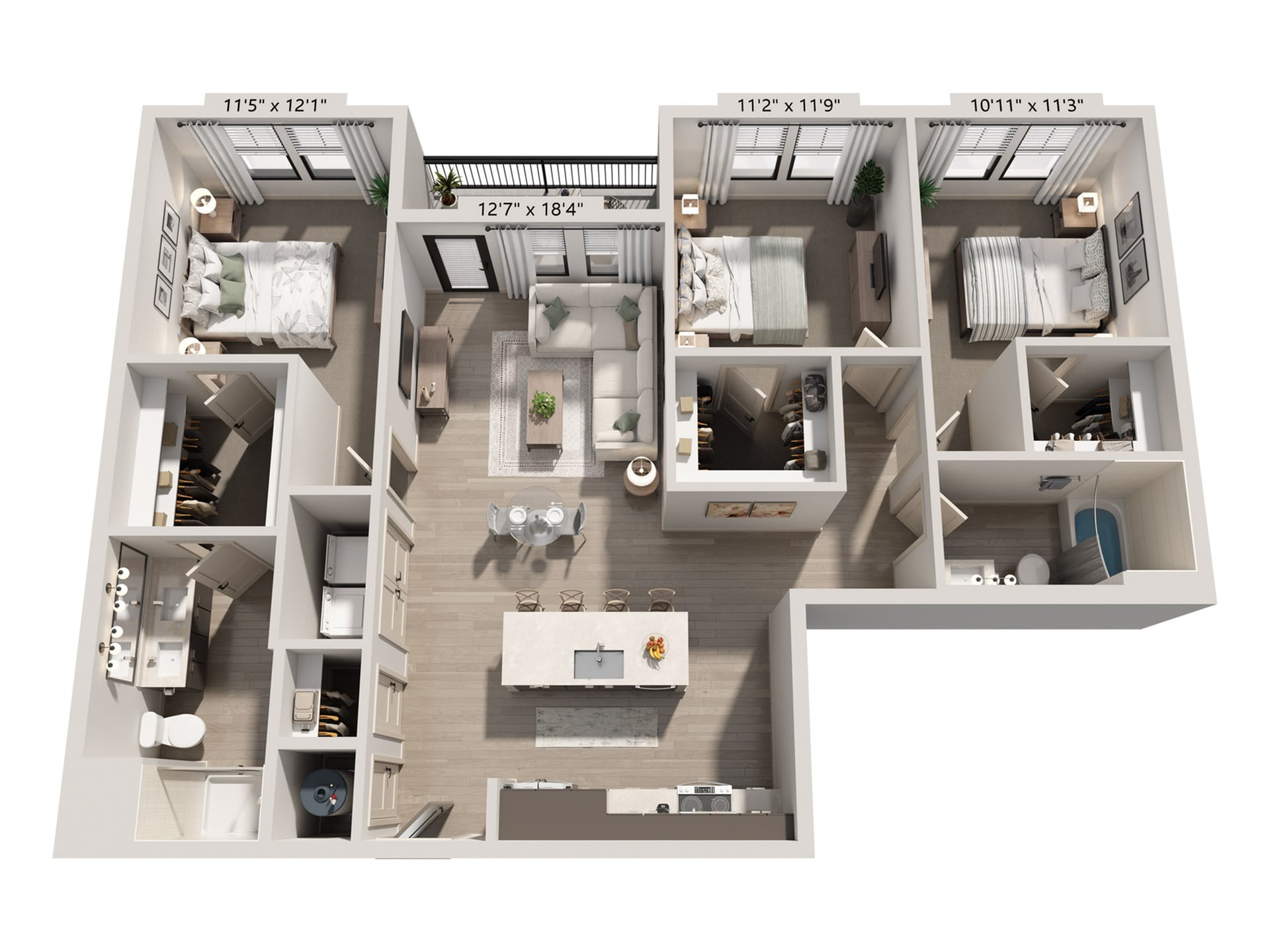 C2H floor plan