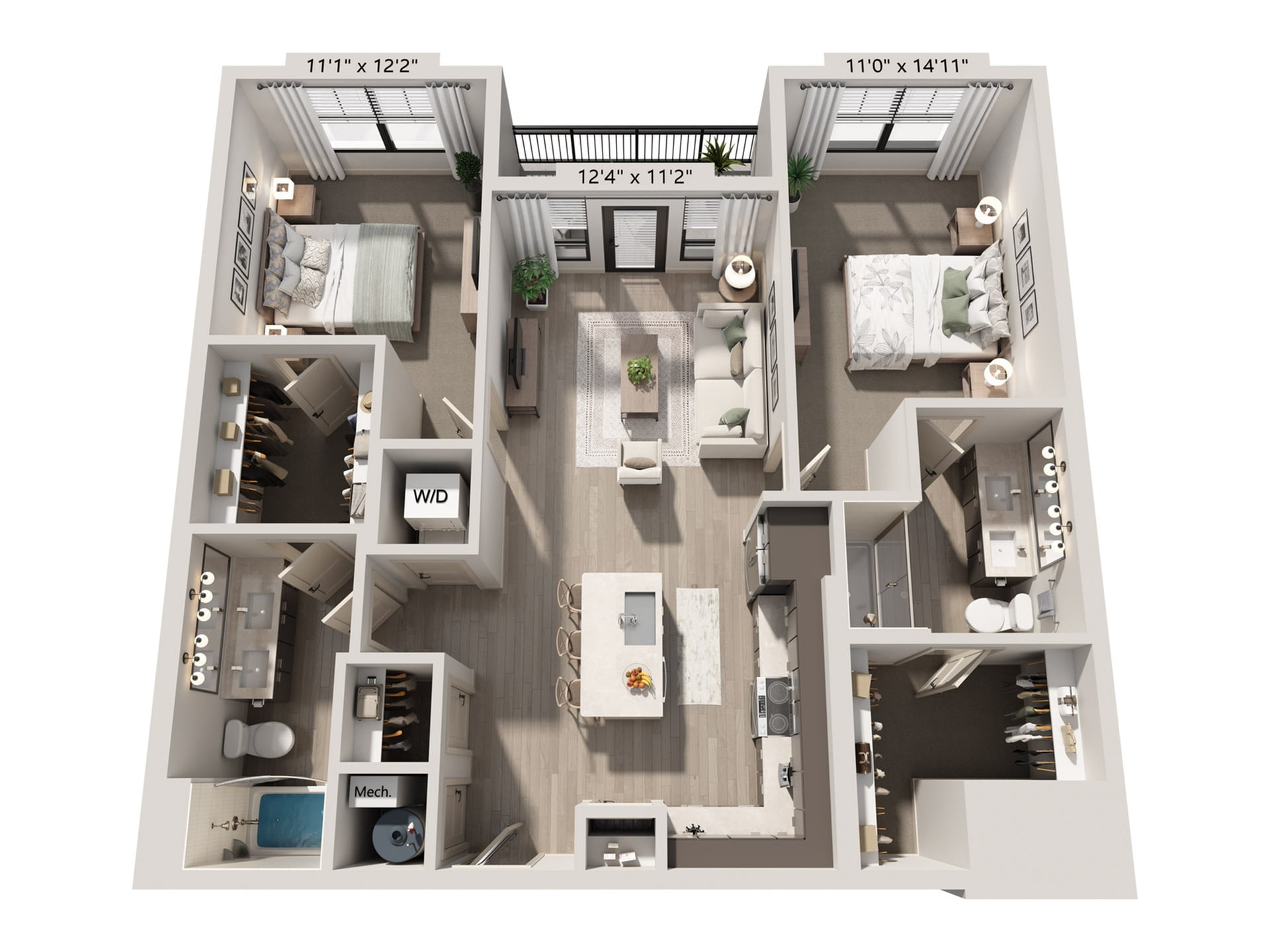 B2 floor plan