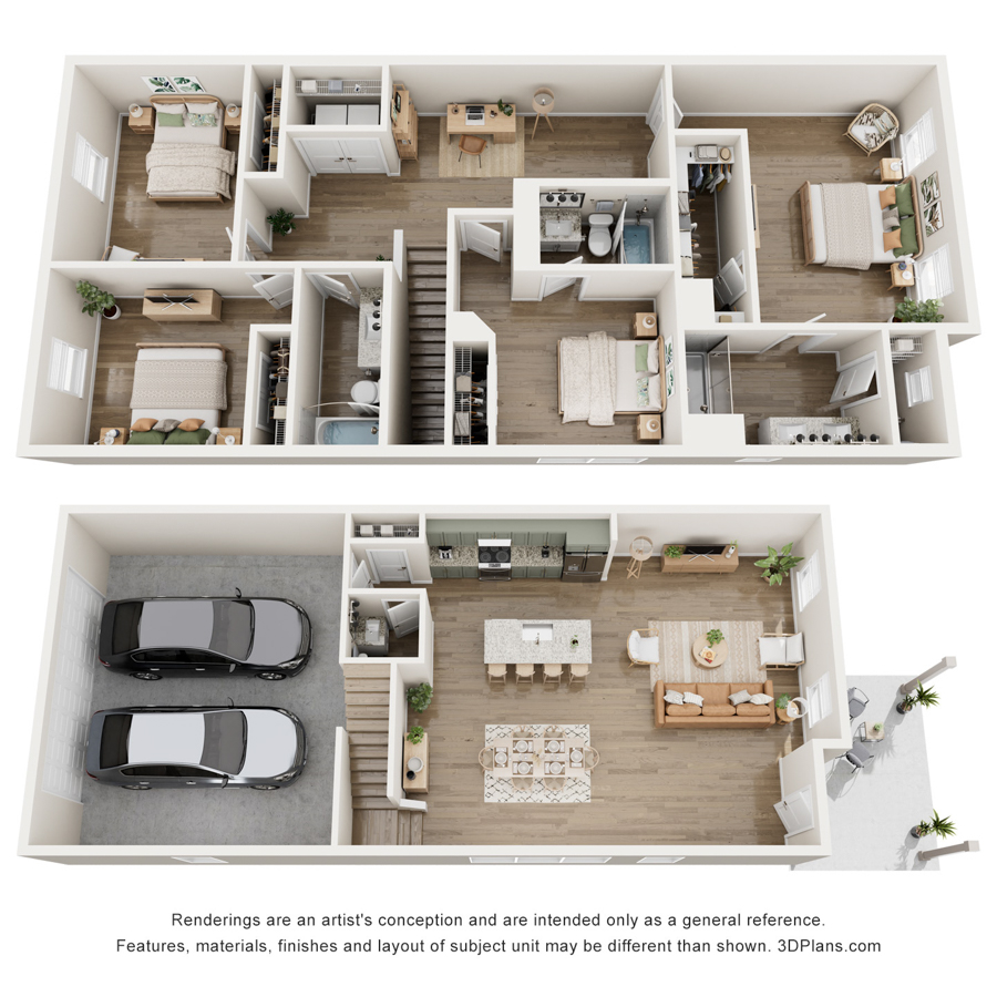 The Grayson - Scheme A floor plan