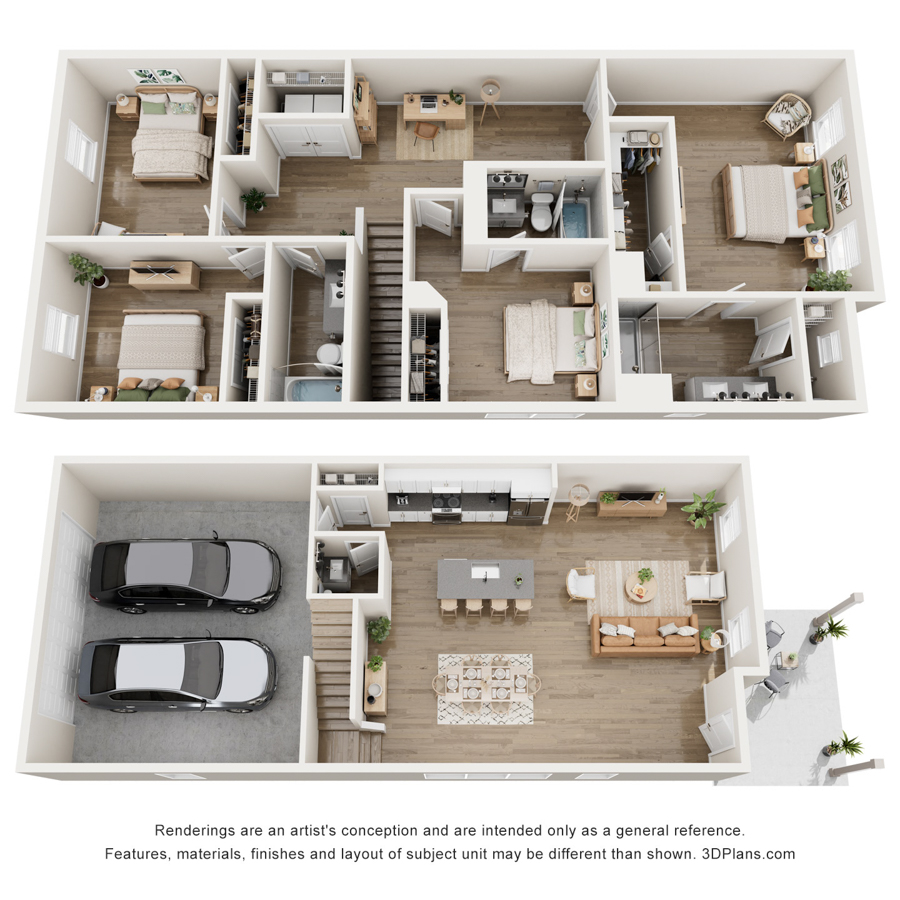 The Grayson - Scheme B floor plan