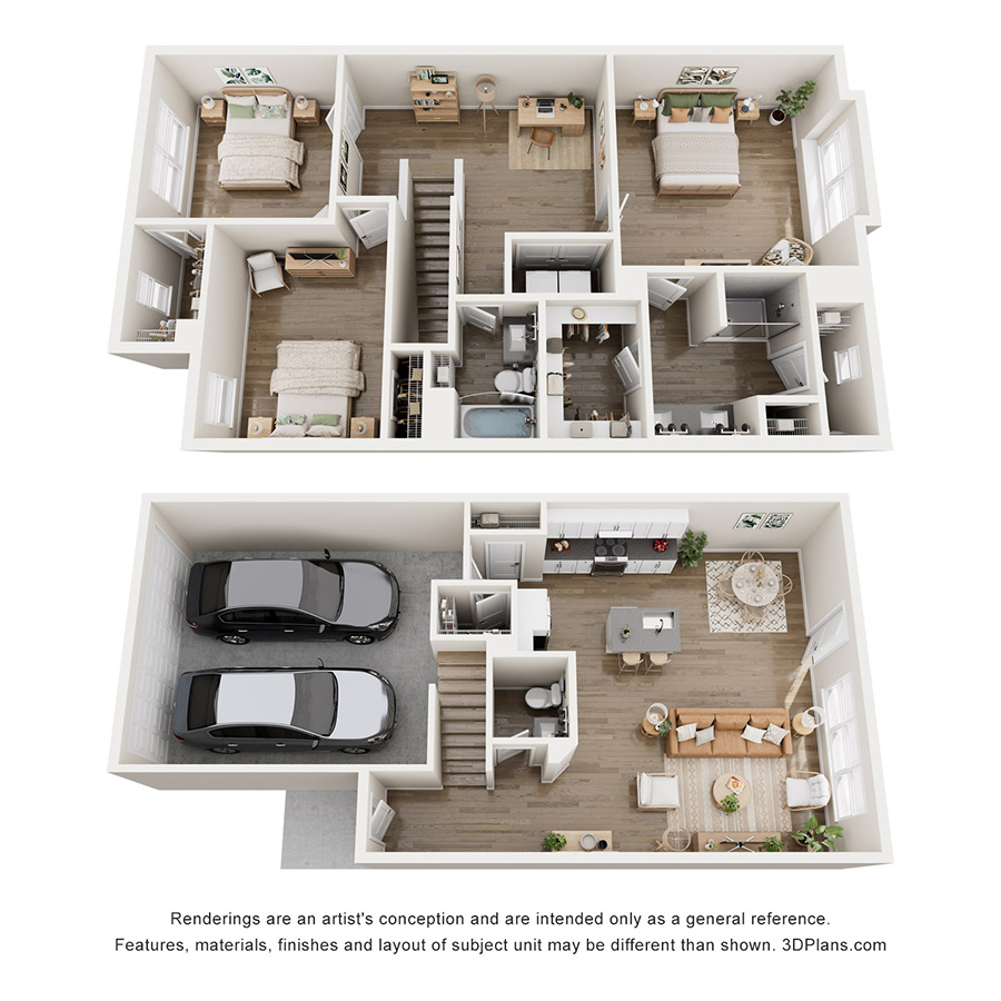 The Willow - Scheme B floor plan
