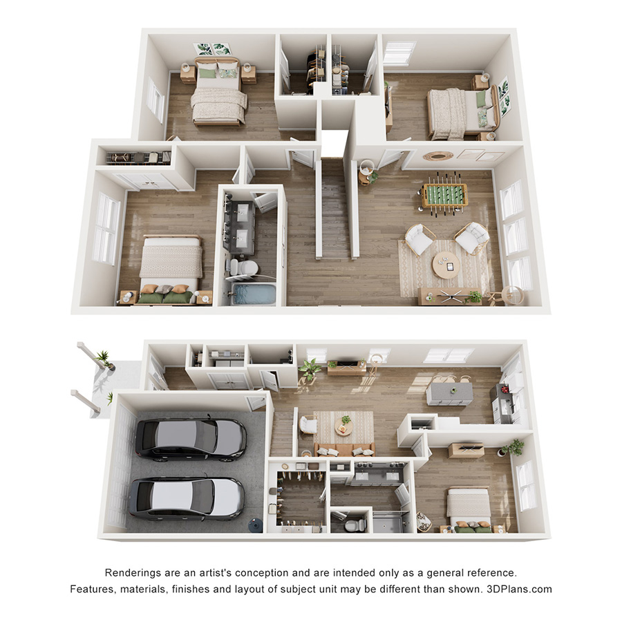 The Magnolia - Scheme B floor plan