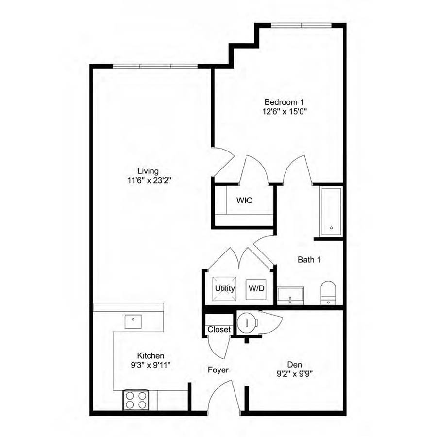 A6-D floor plan