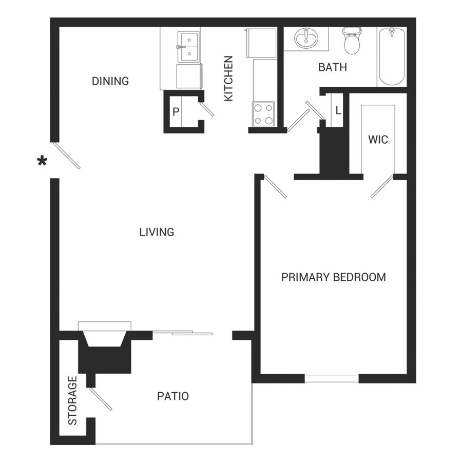 A2 floor plan