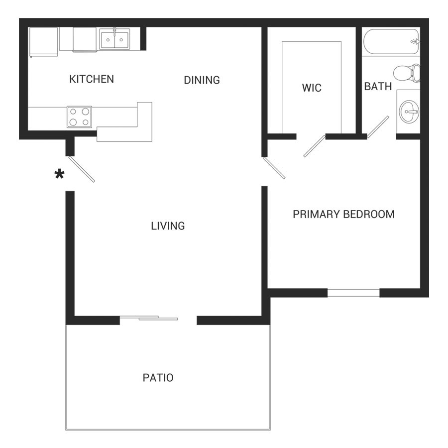 A1 floor plan