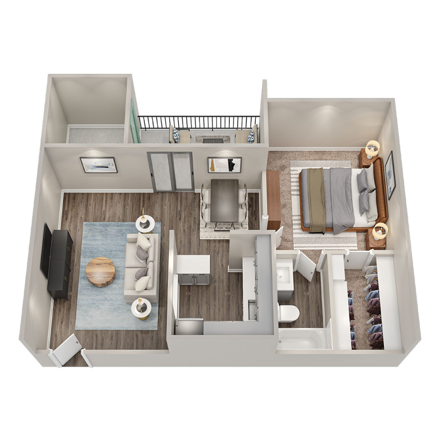 A2 floor plan