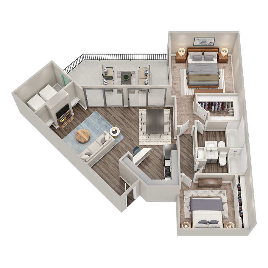 B2 floor plan