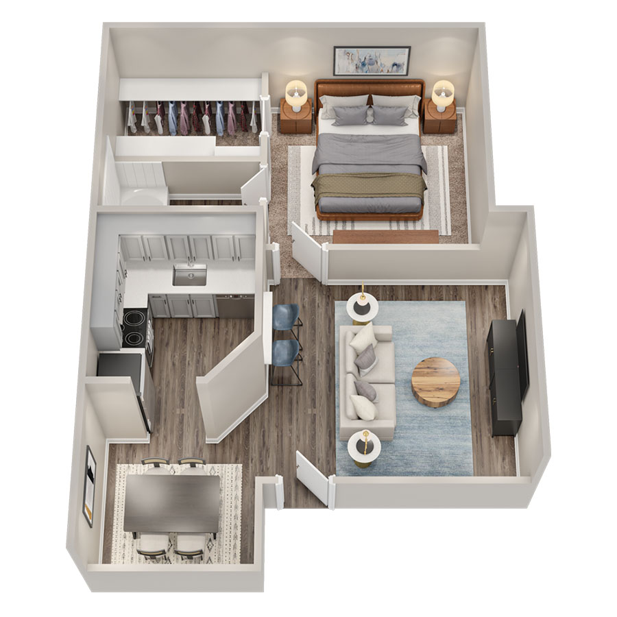 A1 floor plan