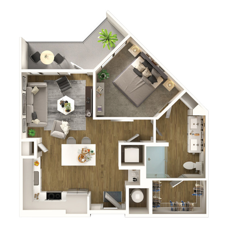 A1 floor plan