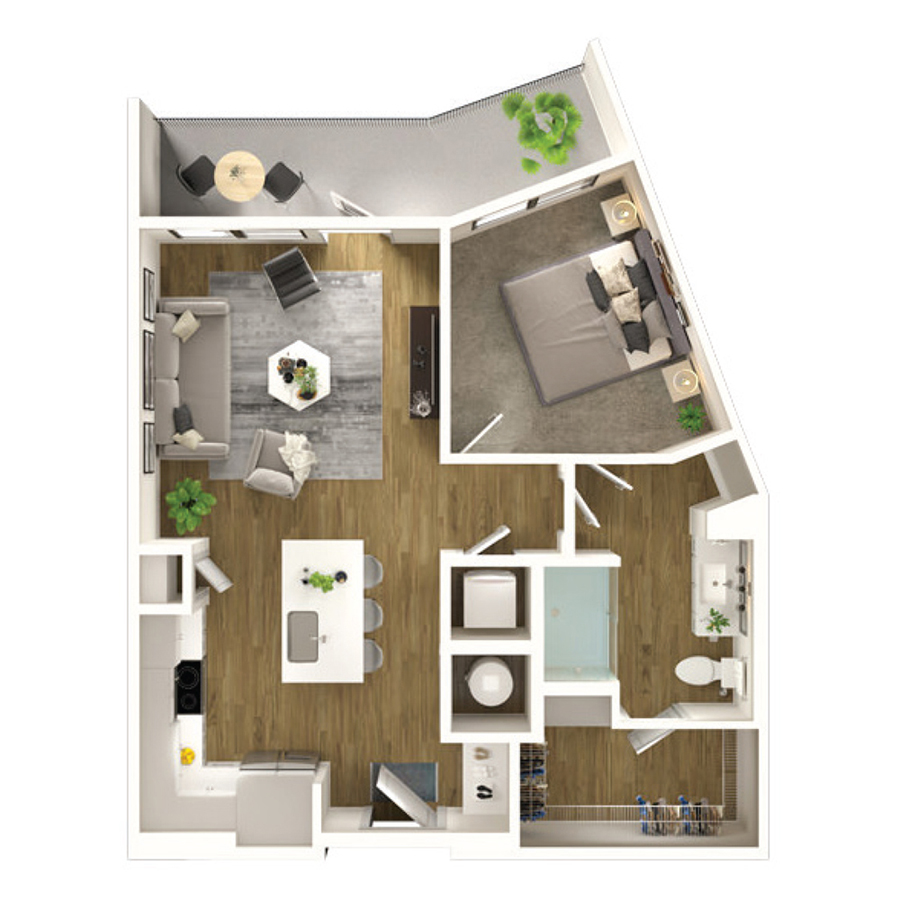 A2 floor plan