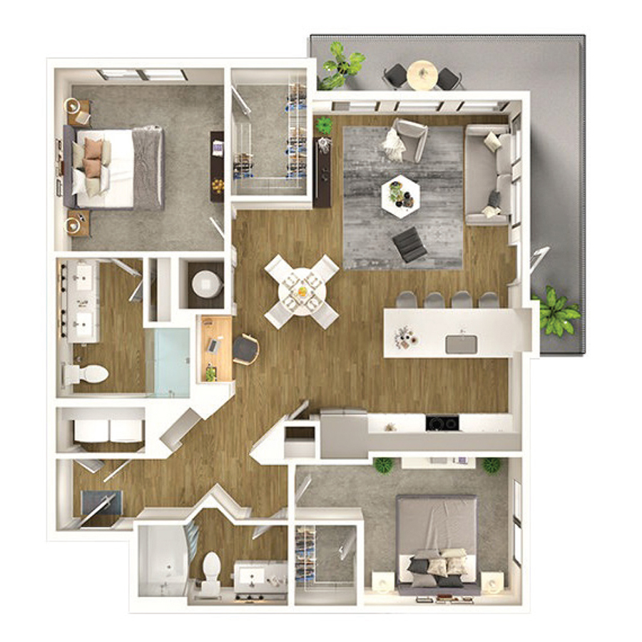 B6 floor plan