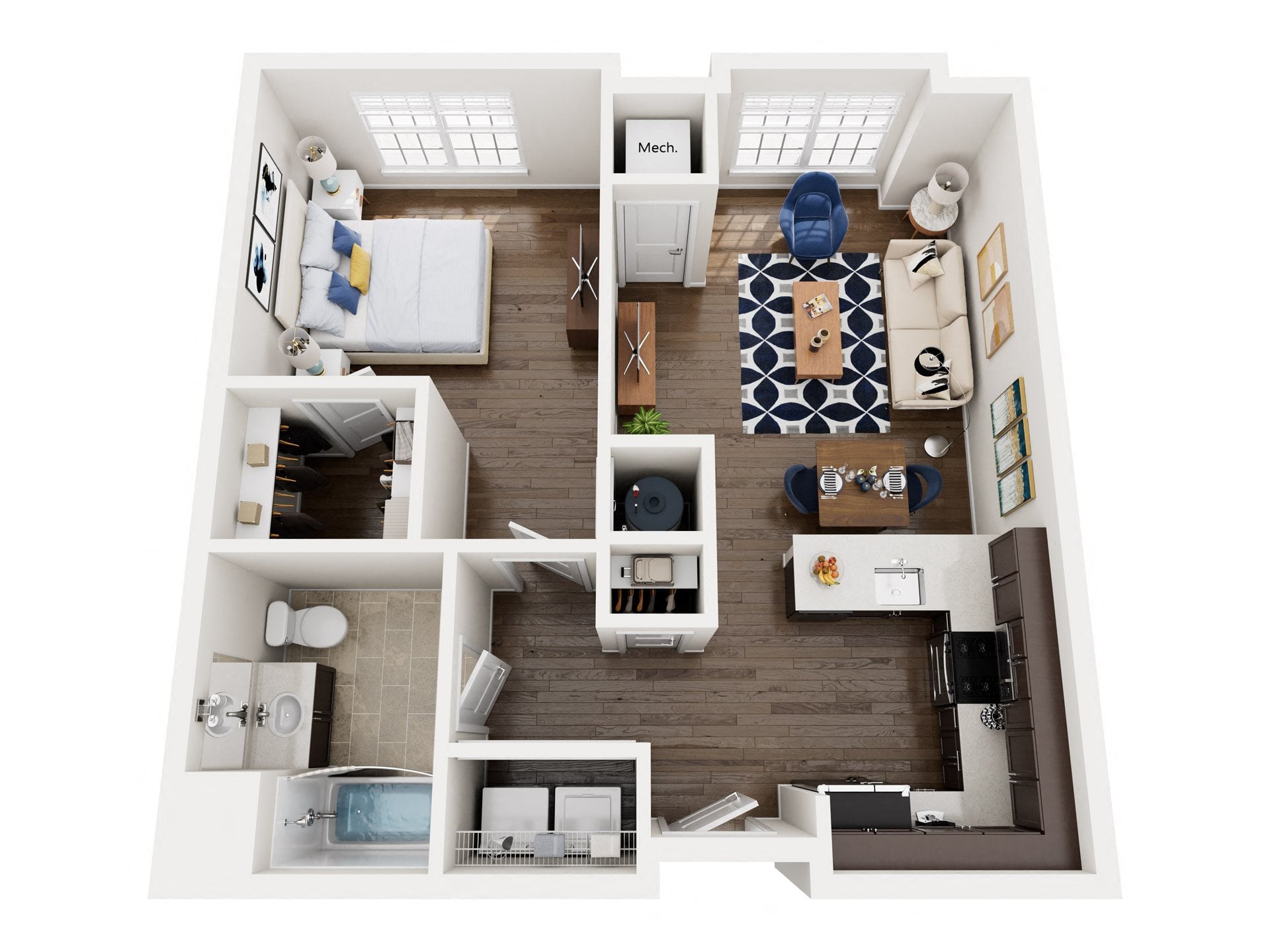 A-1 floor plan