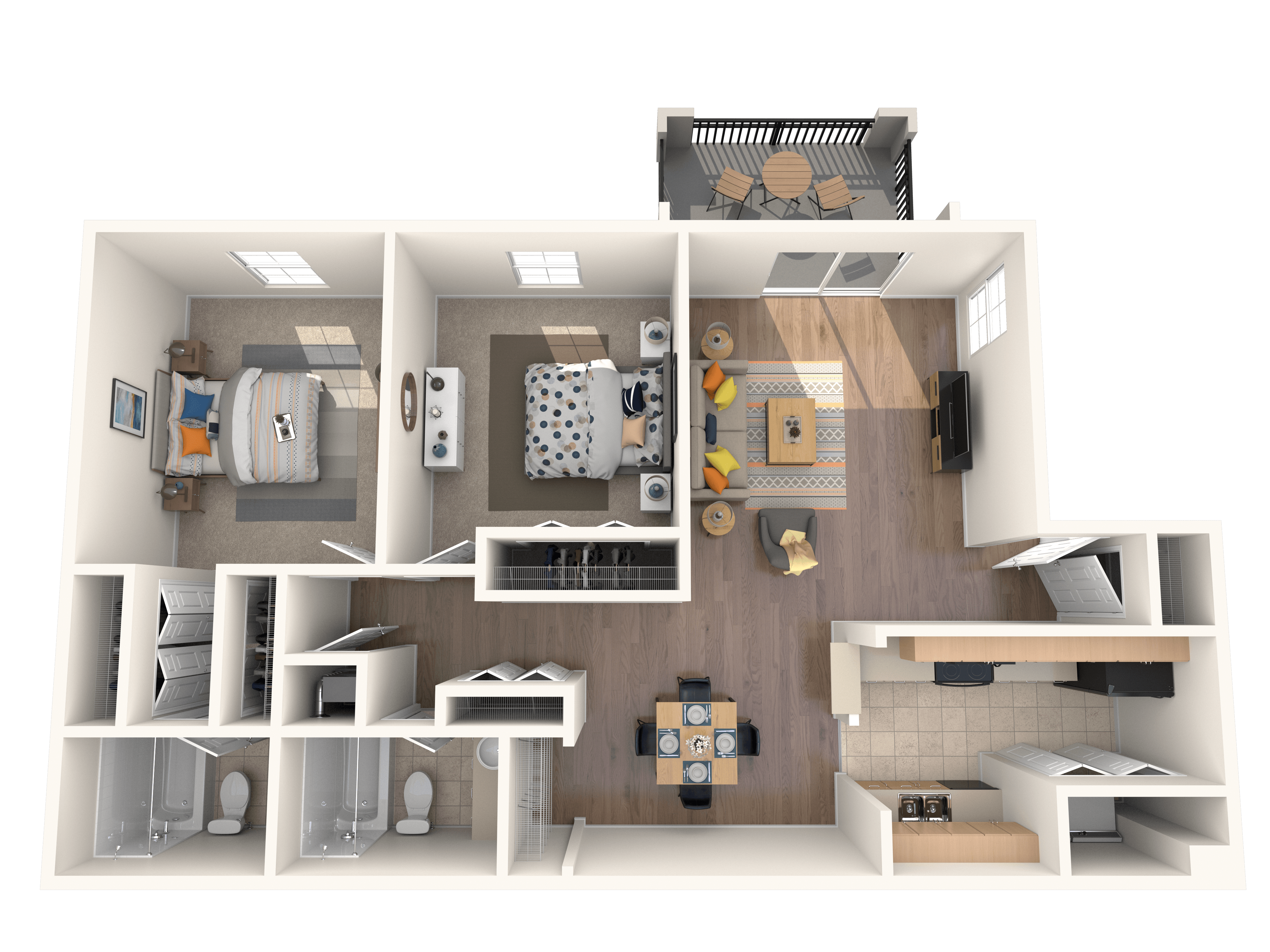 B20A floor plan