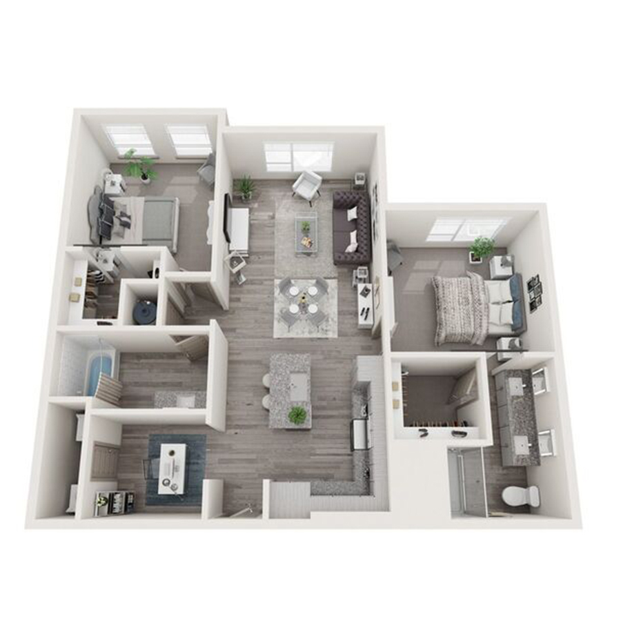 Restore floor plan