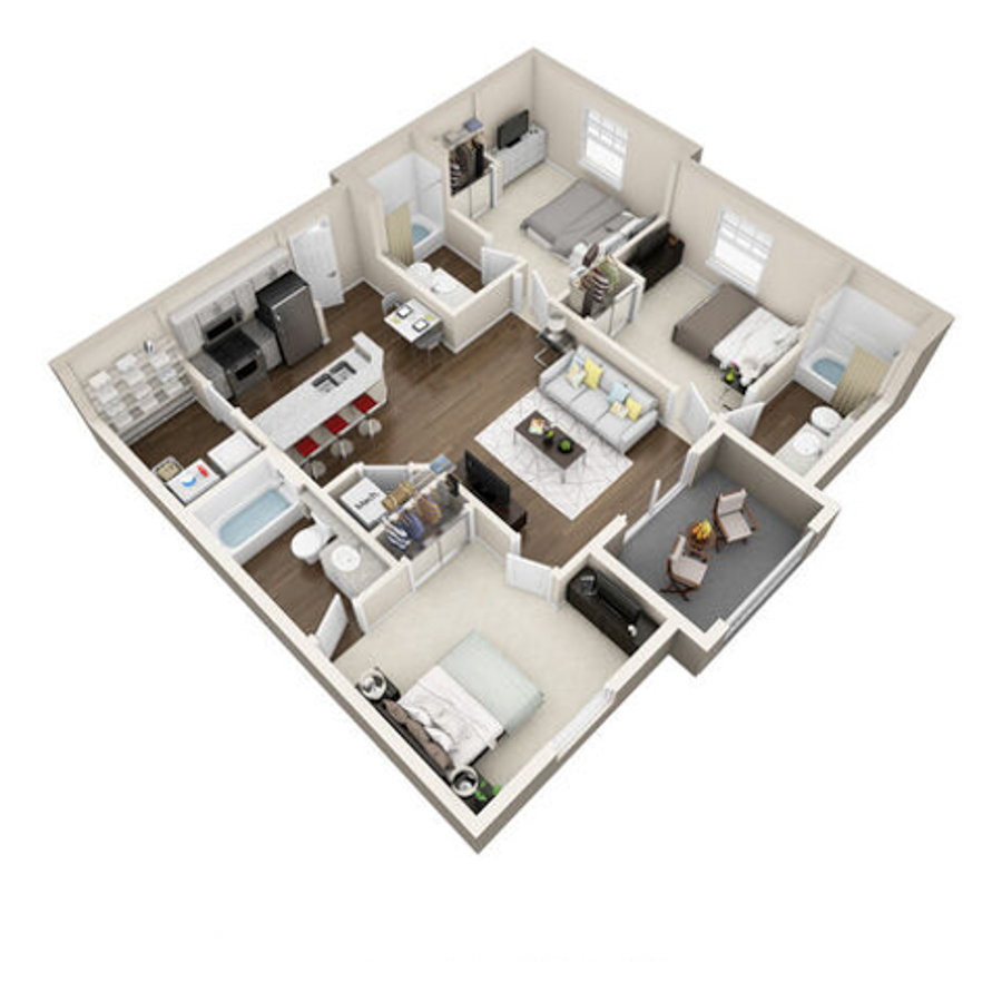 C3AR2 floor plan
