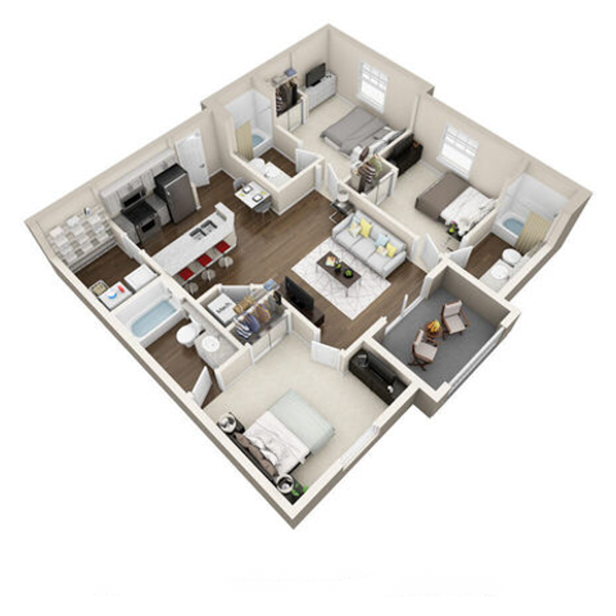 C3R floor plan