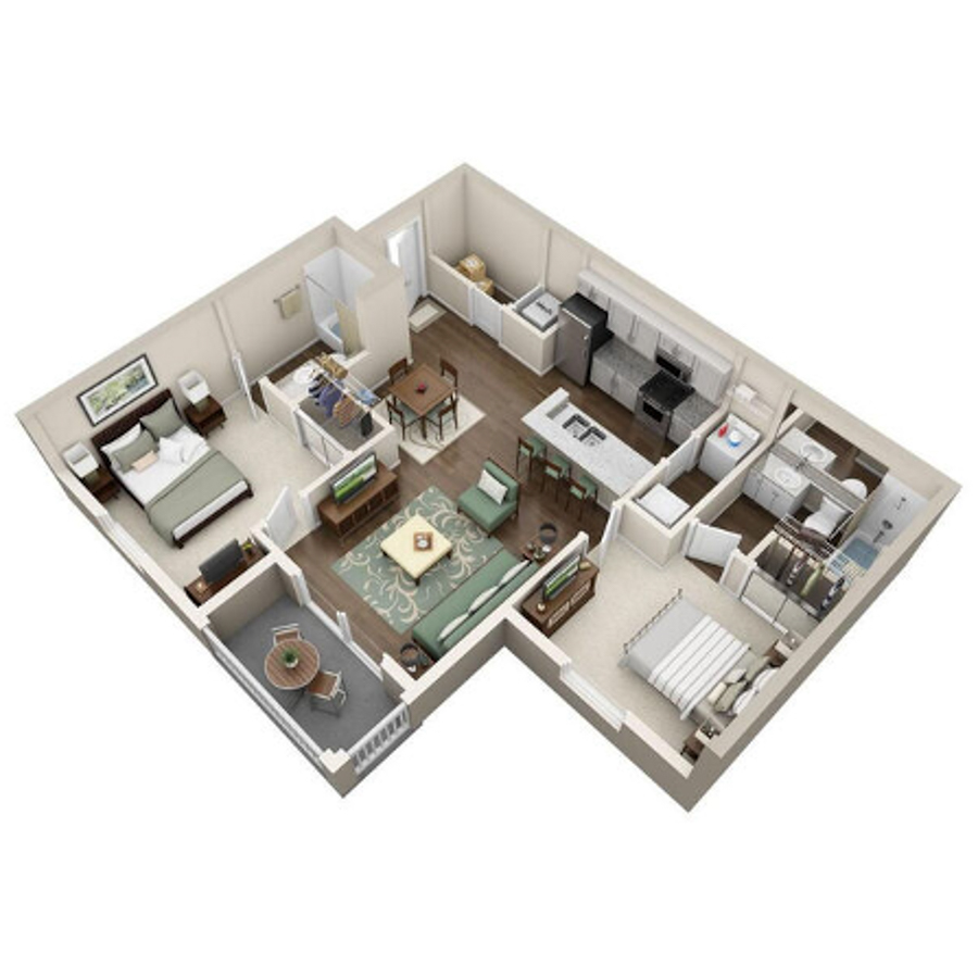 B2R floor plan