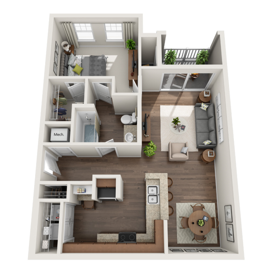 Isla floor plan