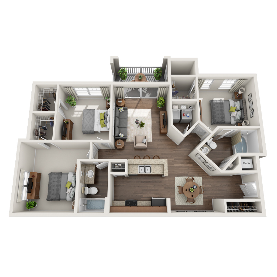 Capri Cay floor plan