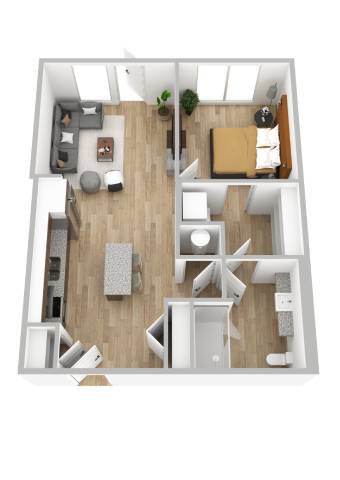 A2 floor plan