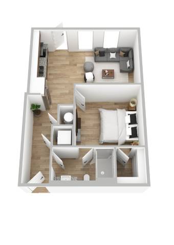 A1 floor plan