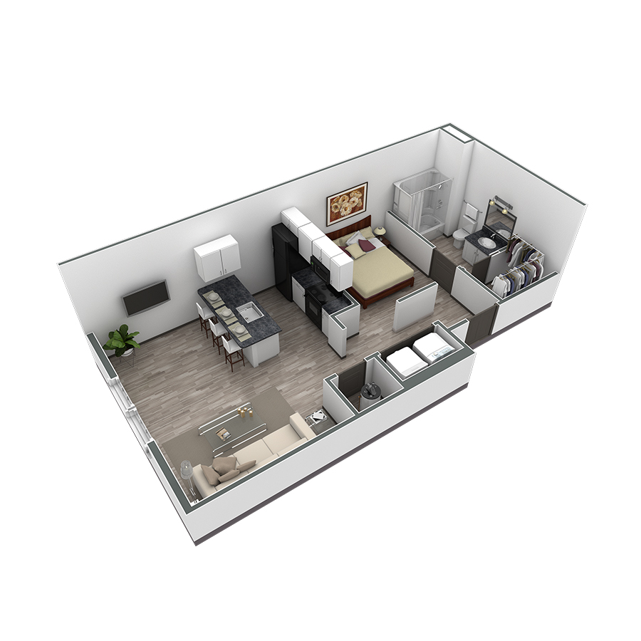Studio Retreat Overlook floor plan