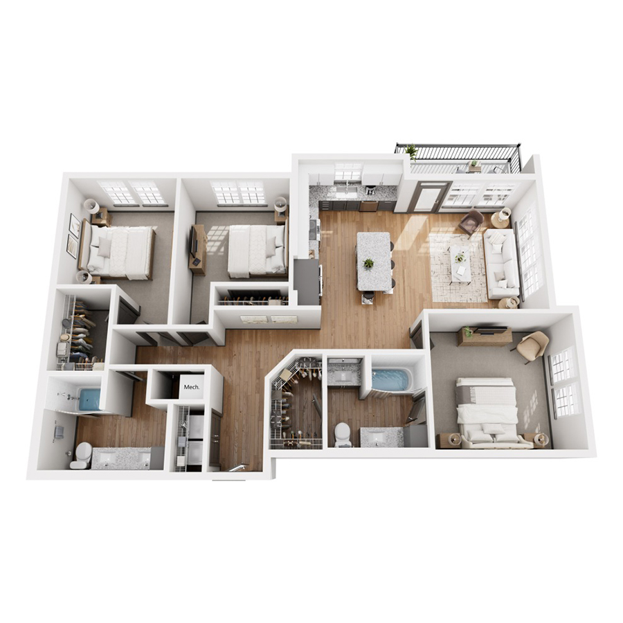 c1 floor plan
