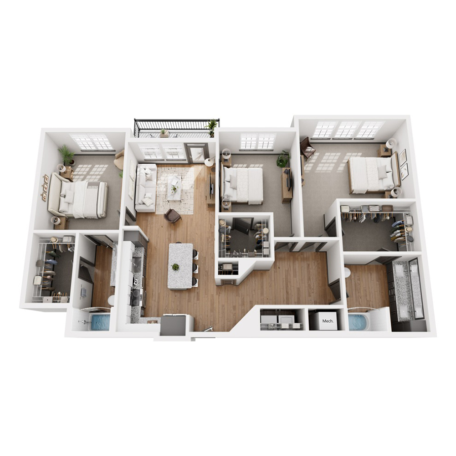 c4 floor plan