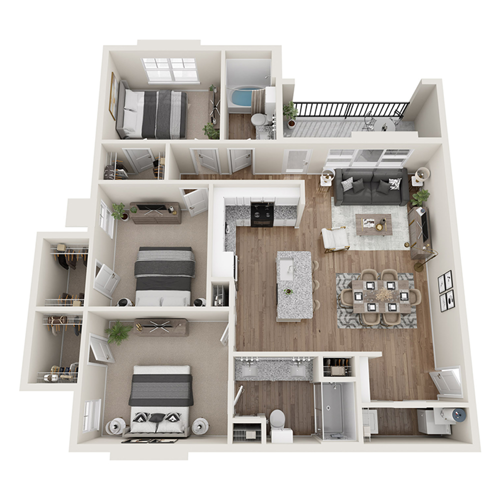 C1 floor plan