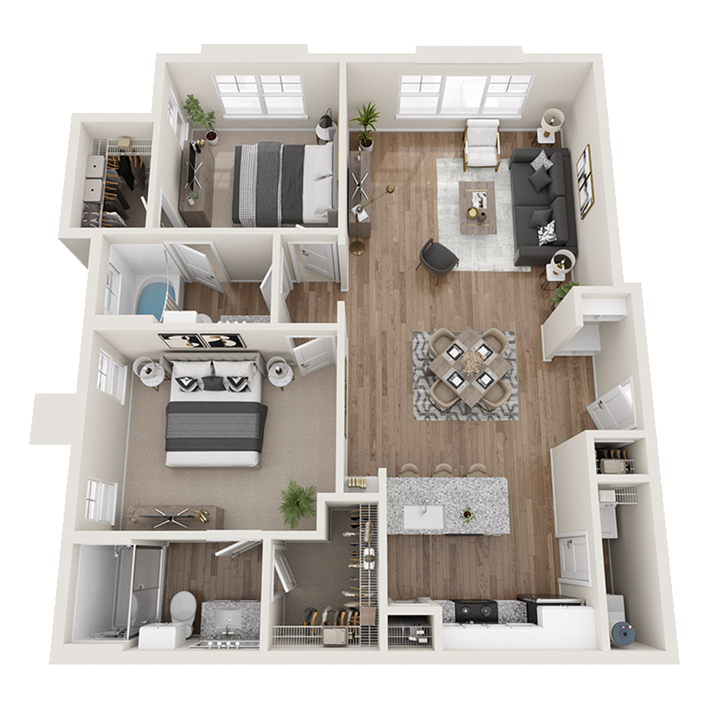 B2 floor plan