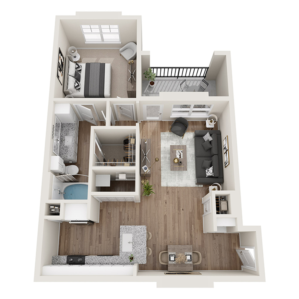 A1 floor plan