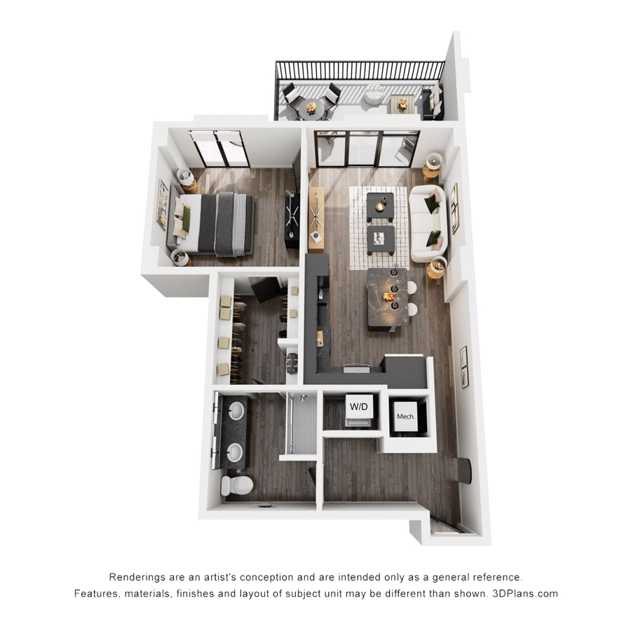 A2 floor plan