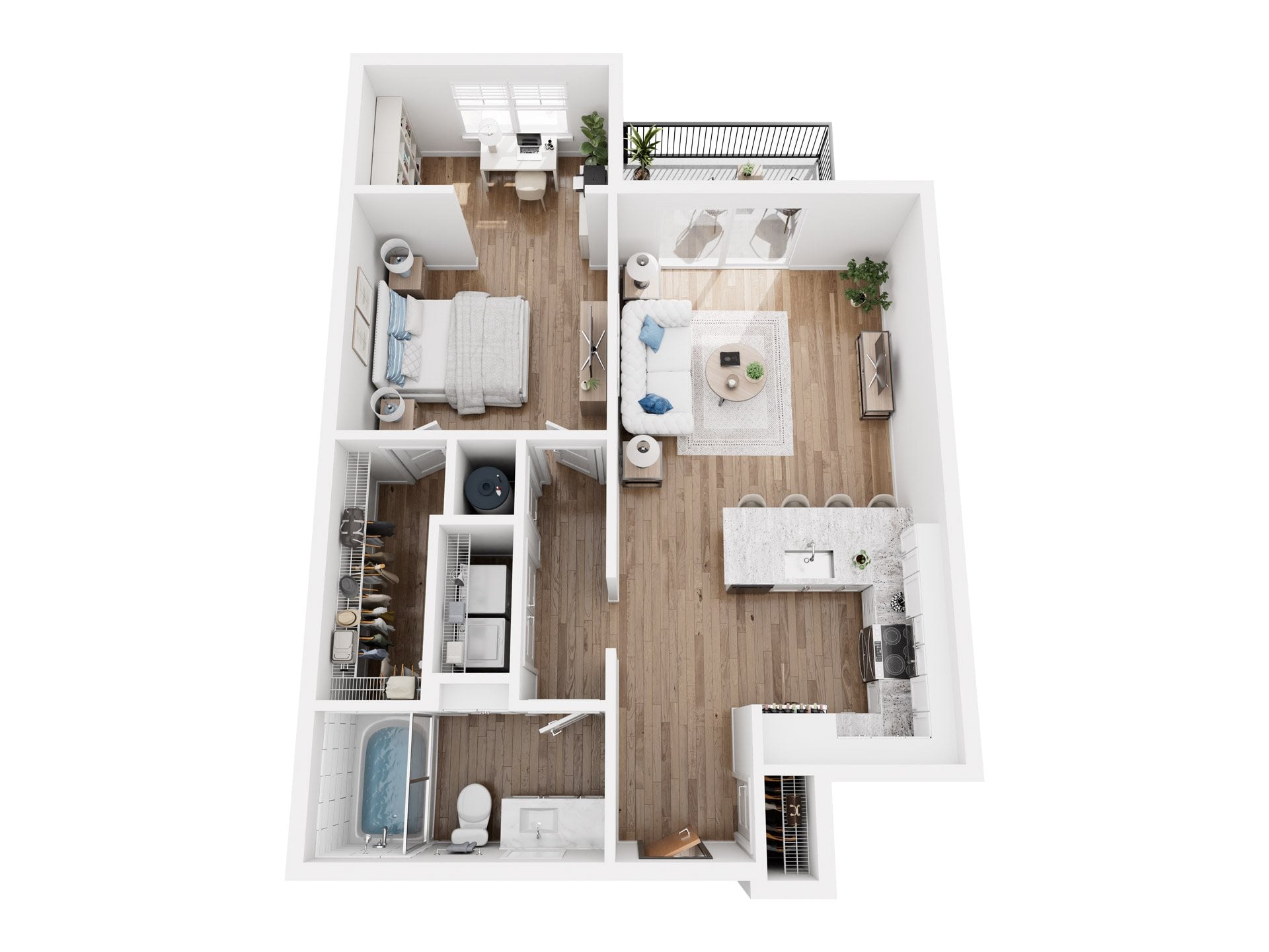 Jasper Plus Upgraded Kitchen and Larger Office floor plan