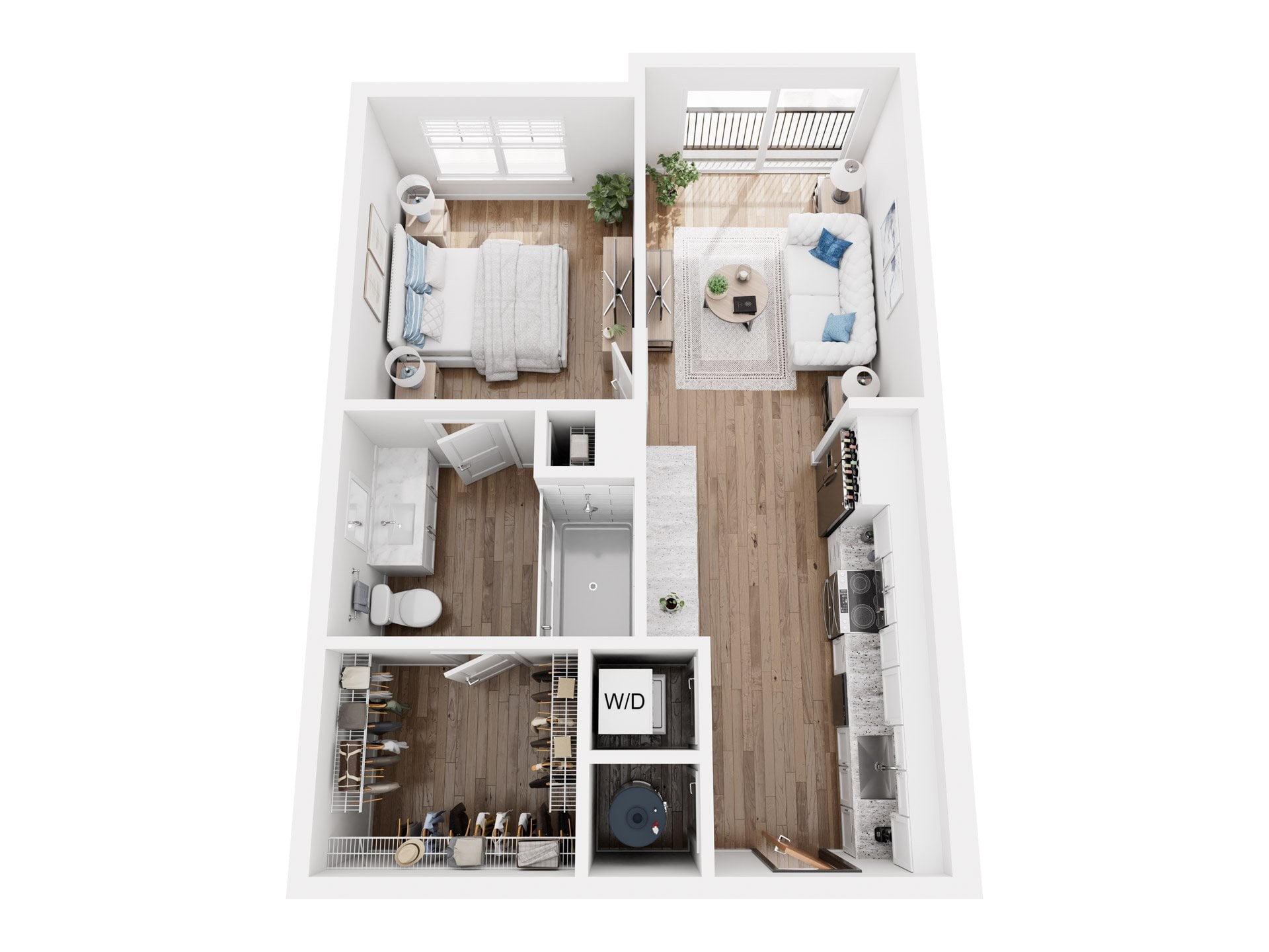 Slate floor plan
