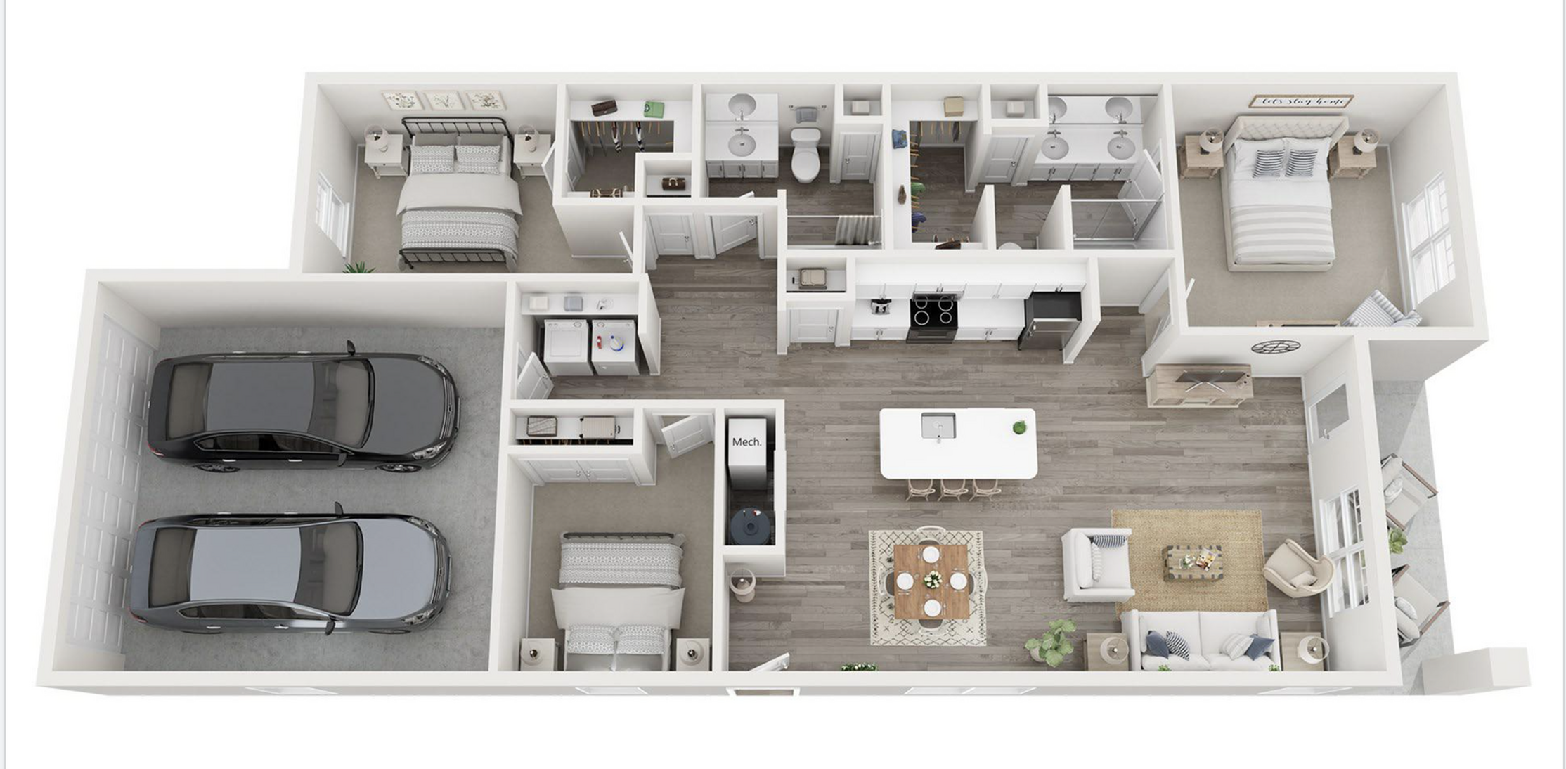 Cascade floor plan