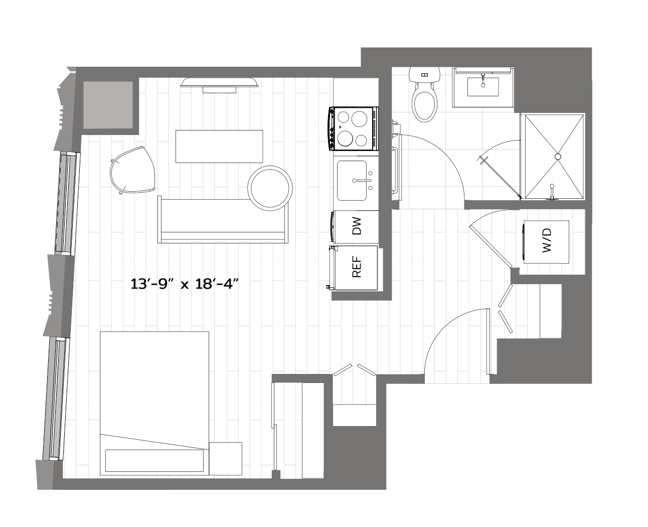 Studio-T-S1 floor plan