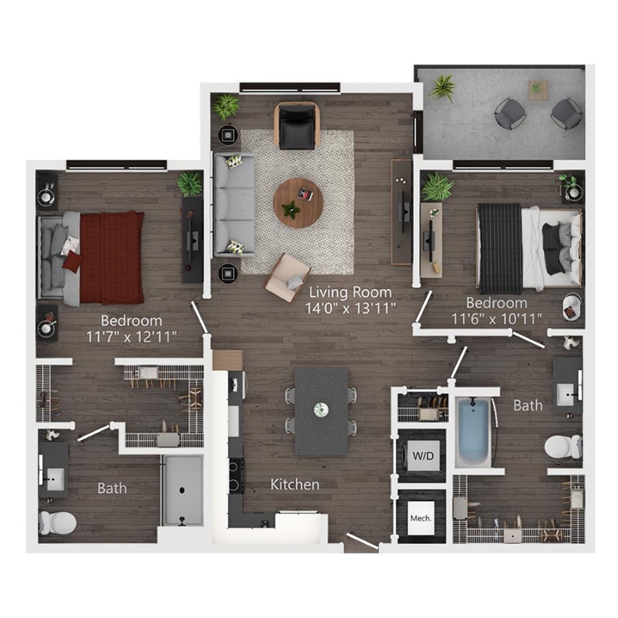 B1 floor plan