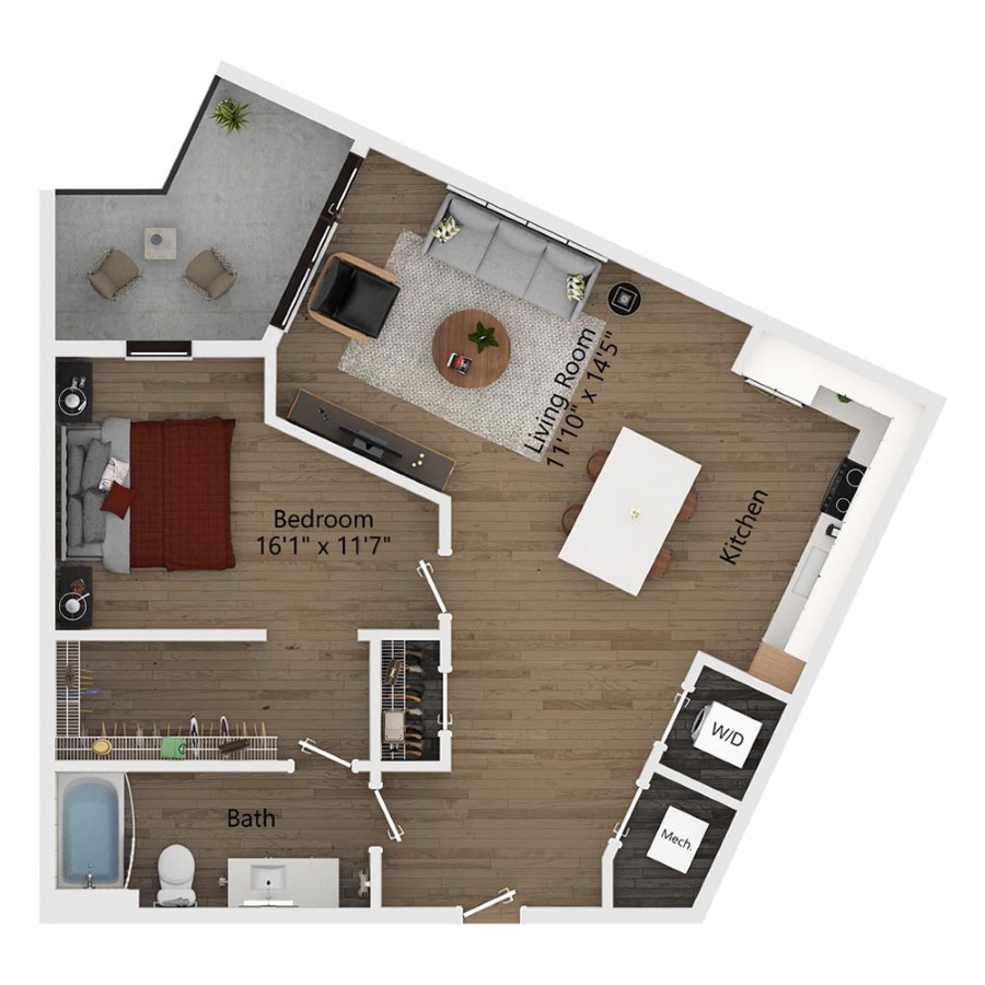 A4 floor plan