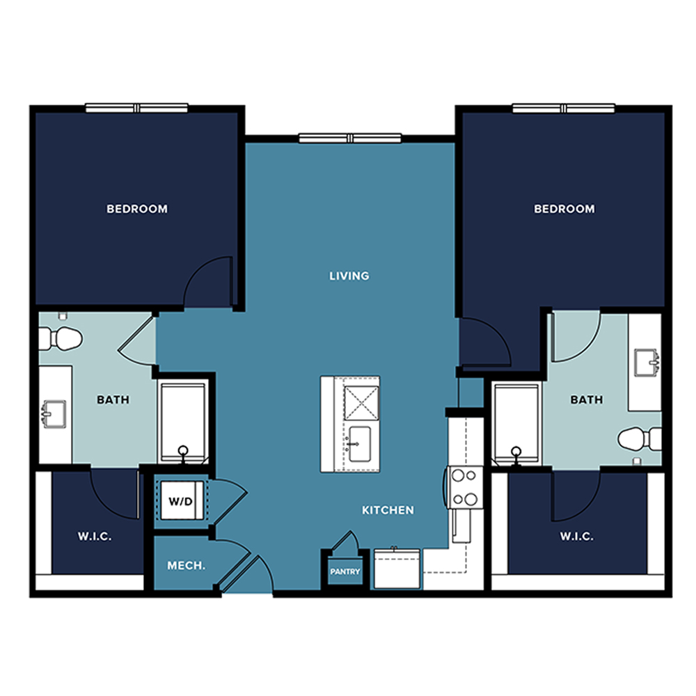 B1-A floor plan