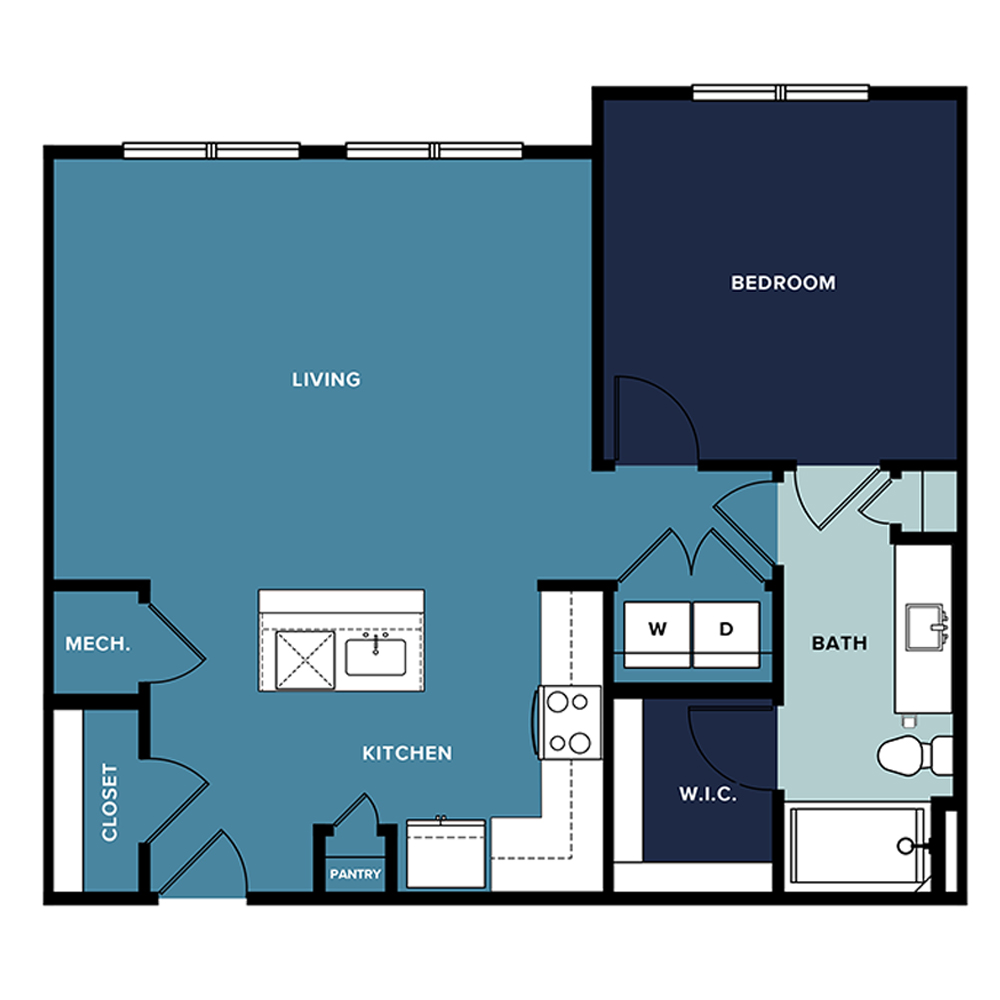 A2 floor plan