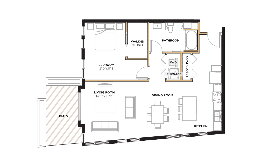 A6 floor plan