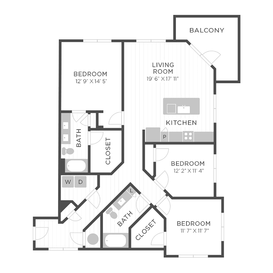 C3-1 floor plan