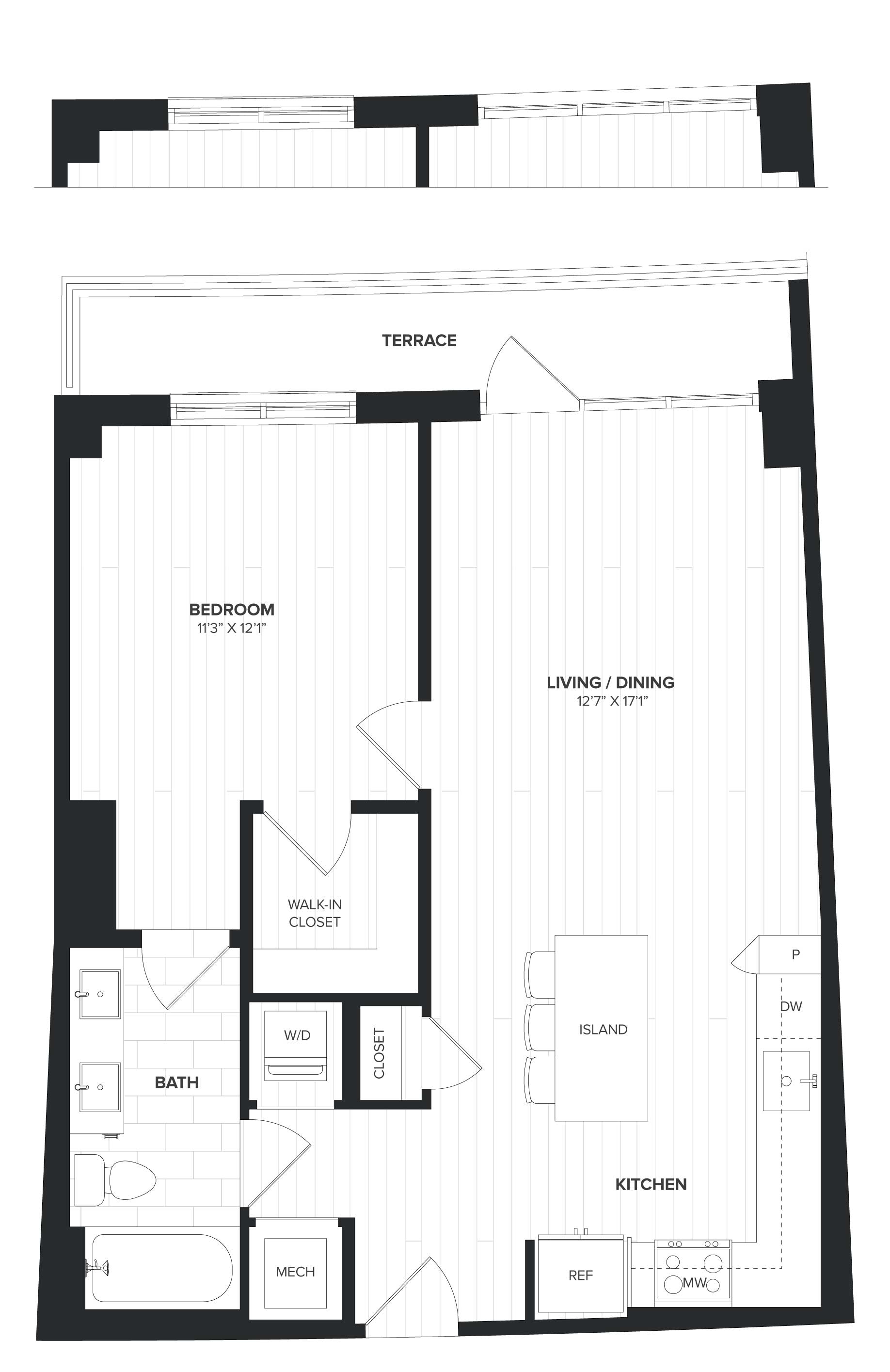 01BR-02C-1 floor plan
