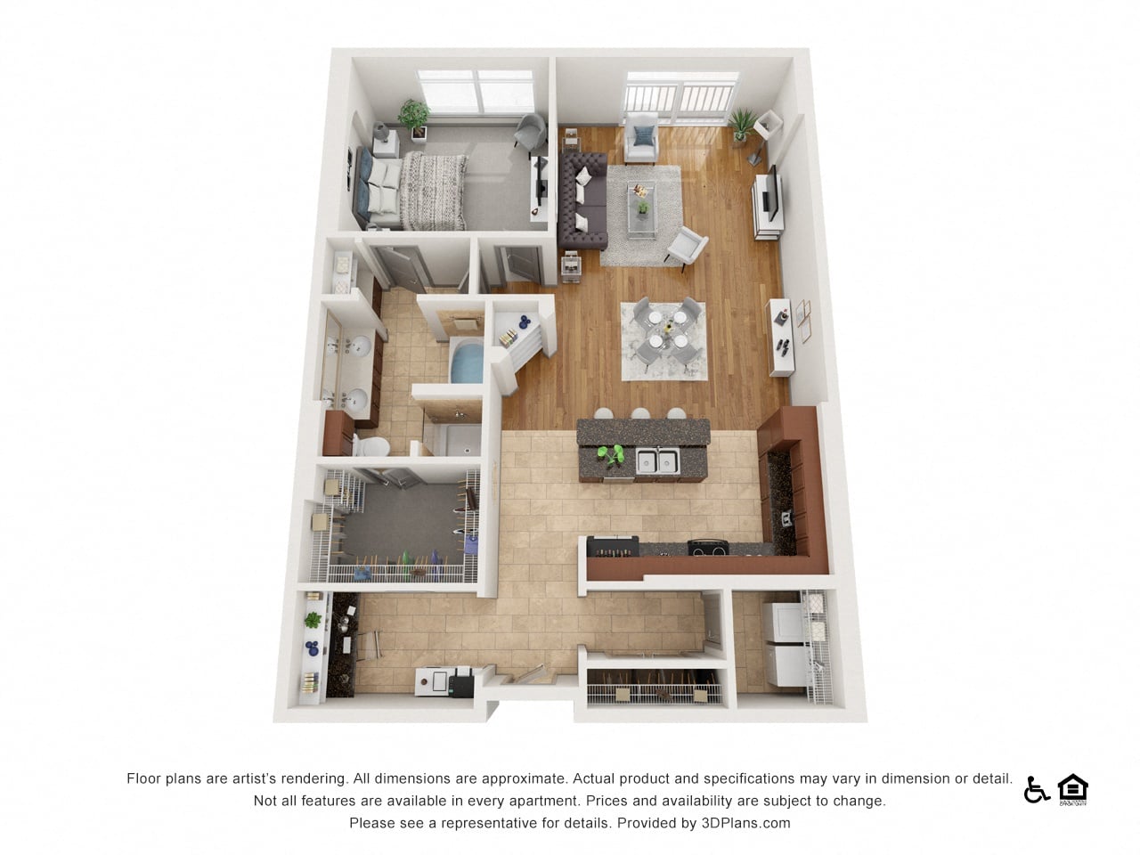 C floor plan
